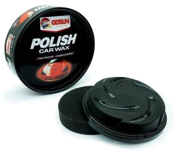 Car Polish Wax (230g) | UV Protection & Hydrophobic Shine Formula