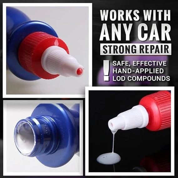 Car Scratch Remover Repair Kit | Polish, Applicator Sponge & Microfiber Cloth