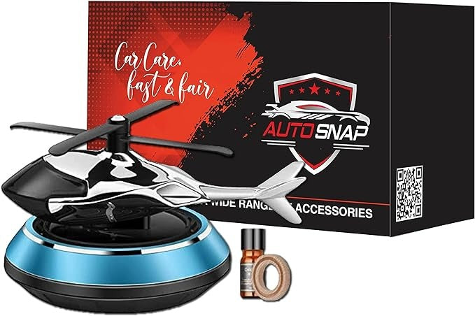 Solar Car Fragrance UAE | Alcohol-Free Rotating  Air Freshener