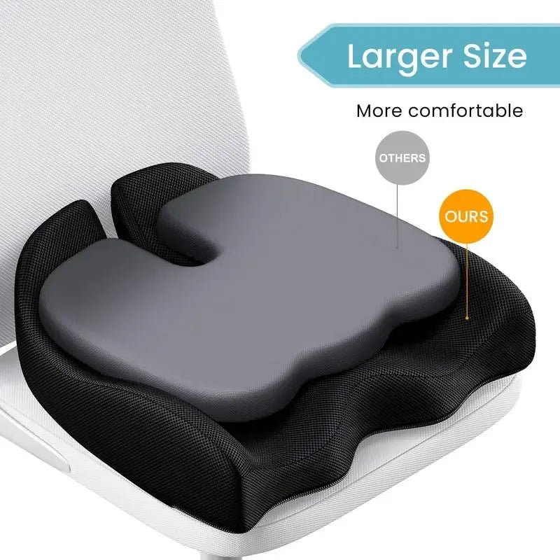 Orthopedic Car Seat Cushion | Extra Large Memory Foam UAE